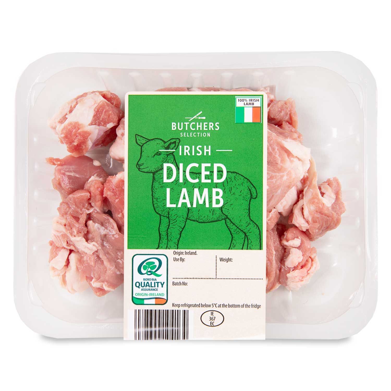 Irish Diced Lamb 320g Butcher's Selection